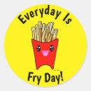 Zoek naar frieten stickers Grappig