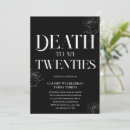 Zoek naar grappige 30ste verjaardag uitnodigingen Dood aan mijn jeugd