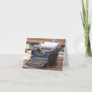 Zoek naar typewriter kaarten Vintage