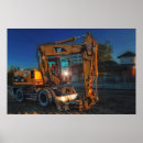 Zoek naar bulldozers posters Vrachtwagen