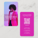 Zoek naar fuchsia visitekaartjes Minimaal
