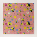 Zoek naar bee puzzels Schattig