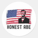 Zoek naar eerlijk stickers Abraham lincoln