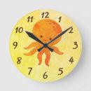 Zoek naar cartoon octopus klokken Zee