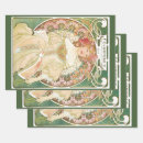 Zoek naar alphonse mucha cadeaupapier Retro