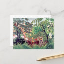 Zoek naar henri rousseau briefkaarten Tijger