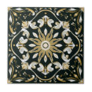 Zoek naar abstracte bloemen tegels Goud