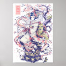 Zoek naar geisha meisje posters Kimono