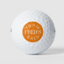 Zoek naar golfballen typografie