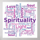 Zoek naar spiritualiteit posters Roze