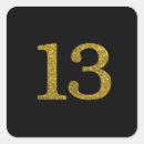 Zoek naar nummer 13 stickers 13e