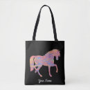 Zoek naar zwarte paarden tote bags Equine