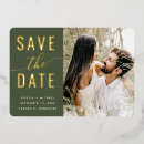 Zoek naar olive green save the dates Elegant