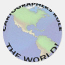 Zoek naar kaart van de wereld stickers Geografie