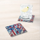 Zoek naar rood en wit onderzetters Partij