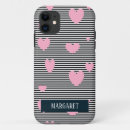Zoek naar roze witte strepen iphone hoesjes Zwart