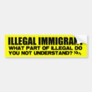 Zoek naar anti immigratie bumperstickers Arizona