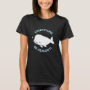 Zoek naar zeedieren tshirts Walvis