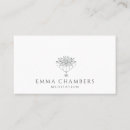 Zoek naar yoga teacher visitekaartjes Elegant