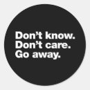 Zoek naar ga weg stickers Antisociaal