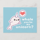 Zoek naar kawaii narwhal briefkaarten Schattig
