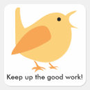Zoek naar oranje vogel stickers Voor kinderen