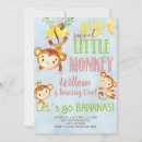 Zoek naar onze kleine aap uitnodigingen Verjaardagsuitnodiging