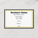 Zoek naar classy visitekaartjes Zwart