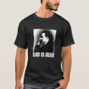 Zoek naar god dood tshirts Nietzsche