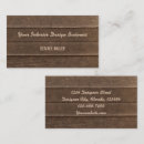 Zoek naar wood grain visitekaartjes Interieurontwerper