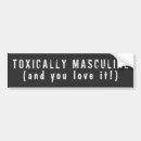 Zoek naar mannelijkheid bumperstickers Mannen