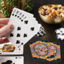 Zoek naar calavera speelkaarten Kleurrijk