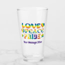 Zoek naar liefde matglas mokken Vrede
