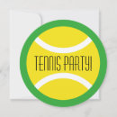 Zoek naar tennis ball uitnodigingen Geel