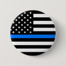 Zoek naar politie buttons Vlag