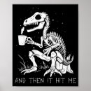 Zoek naar dinosaurus skelet posters Kostuum