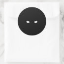 Zoek naar zwarte ogen stickers Elk persoon