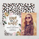 Zoek naar leopard print uitnodigingen Safari