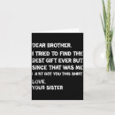 Zoek naar beste broer kaarten Schattig