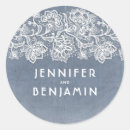 Zoek naar wit kant stickers Dusty blauw