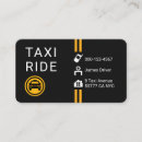 Zoek naar taxis visitekaartjes Taxichauffeur