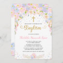 Zoek naar christening uitnodigingen Bloemen