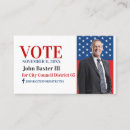 Zoek naar amerikaanse politiek visitekaartjes Rood wit en blauw