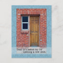 Zoek naar open deur briefkaarten Afstuderen