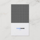 Zoek naar grid visitekaartjes Constructie