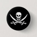 Zoek naar zwaarden buttons Jolly roger