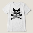Zoek naar visgraat tshirts Kat