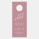 Zoek naar deur hanger bruiloften Shhh