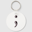 Zoek naar puntkomma sleutelhangers Mentaal