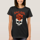 Zoek naar gothic meisje tshirts Roos